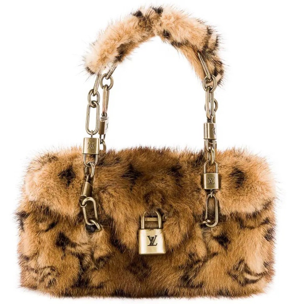 Louis Vuitton ✨Limited Edition Monogram 💛Mink💛 Mini Papillon Bag